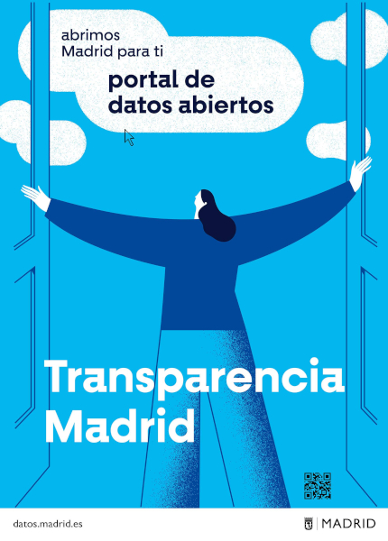 Cartel promocional del portal de datos abiertos