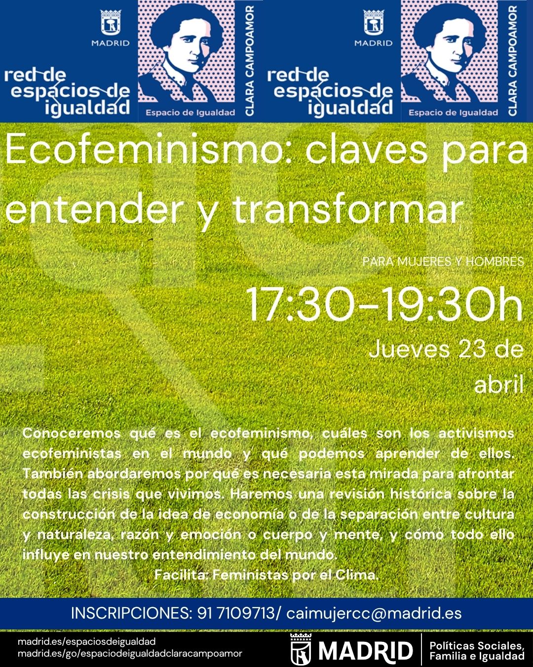 Cartel con la misma informaci&oacute;n que la publicada en web