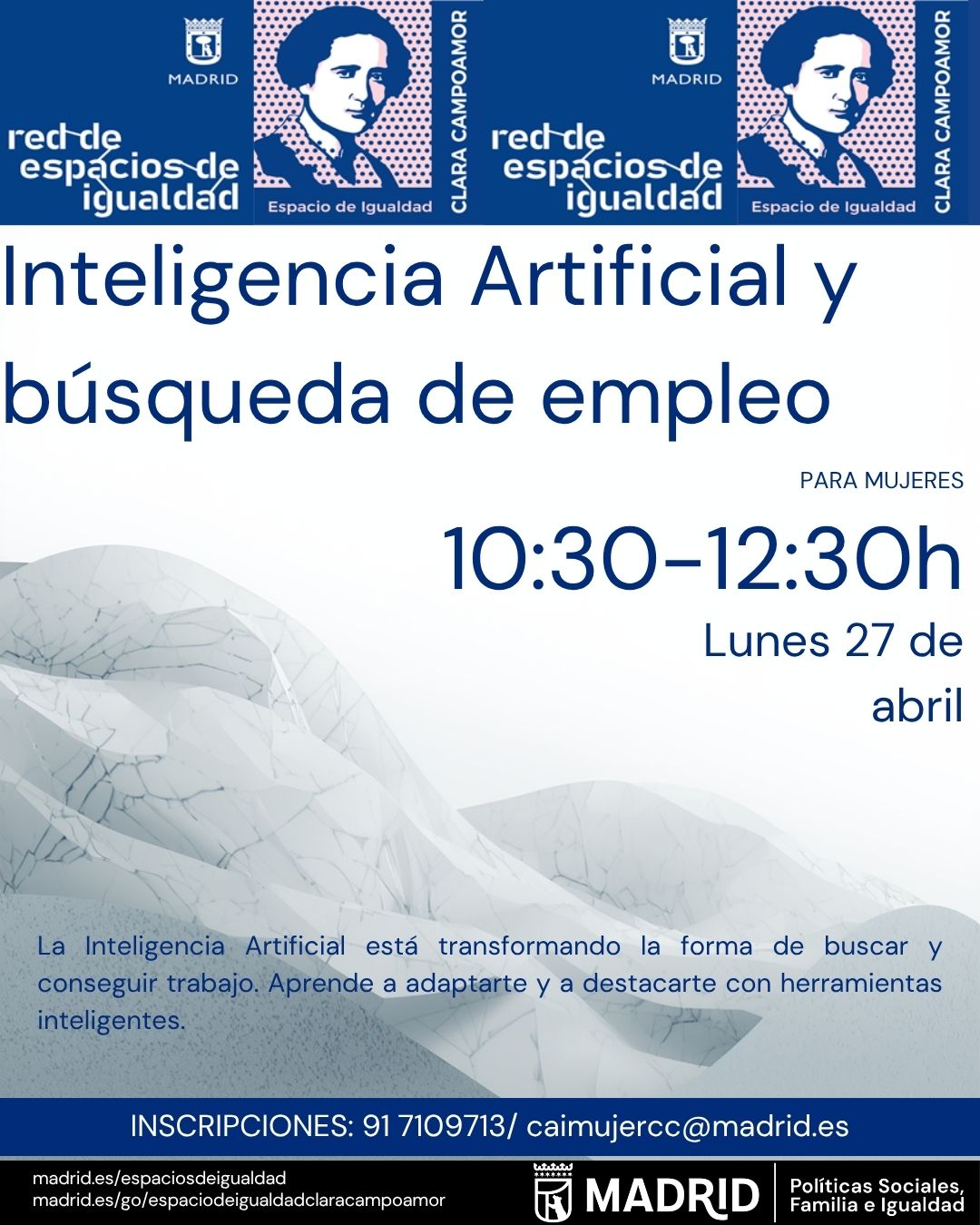 Cartel con la misma informaci&oacute;n que la publicada en web